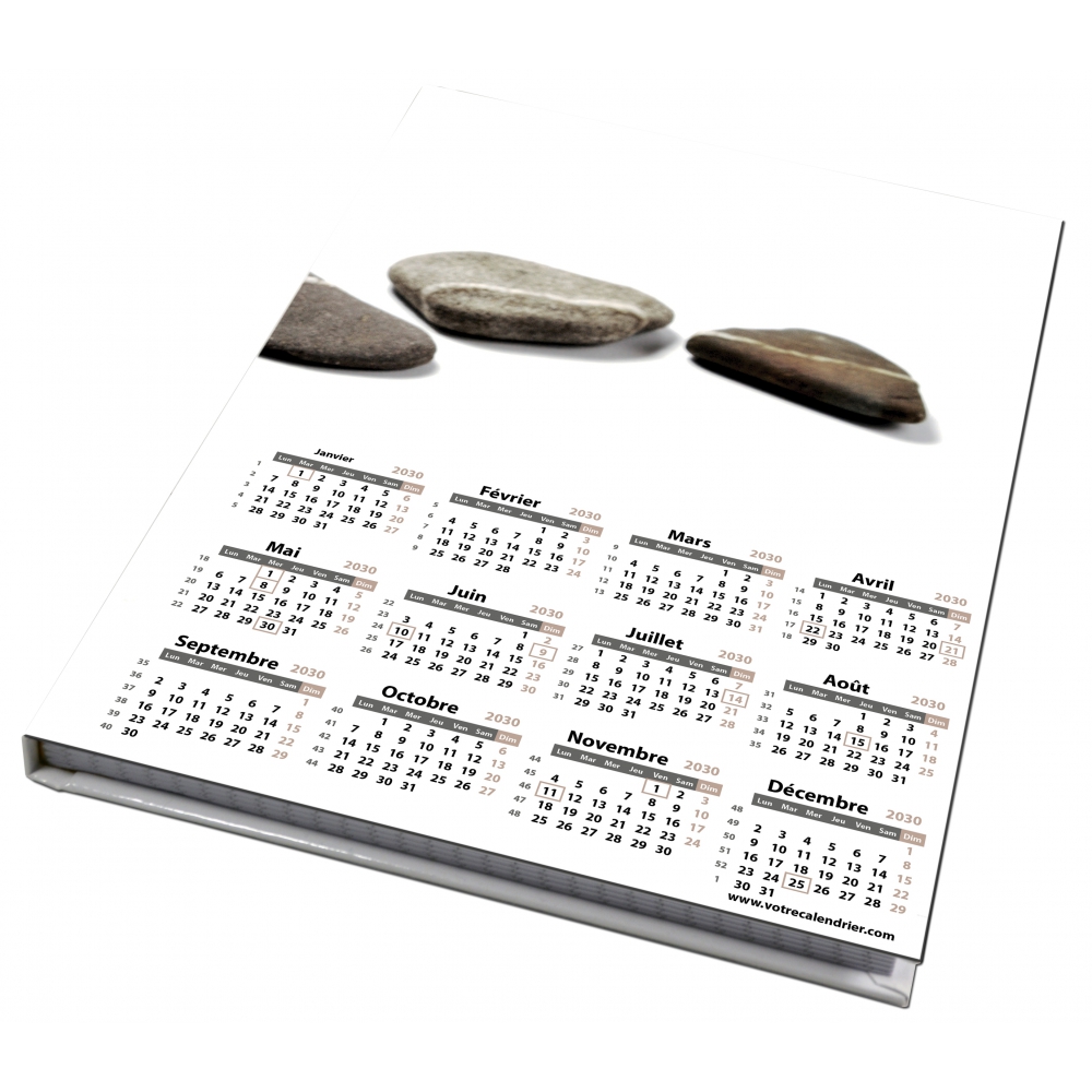 Calendrier carnet de notes