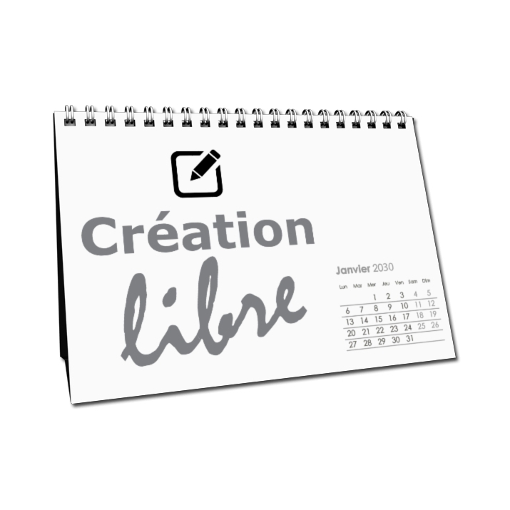 Calendrier LUXE PANO de bureau Calendrier LUXE PANO de bureau