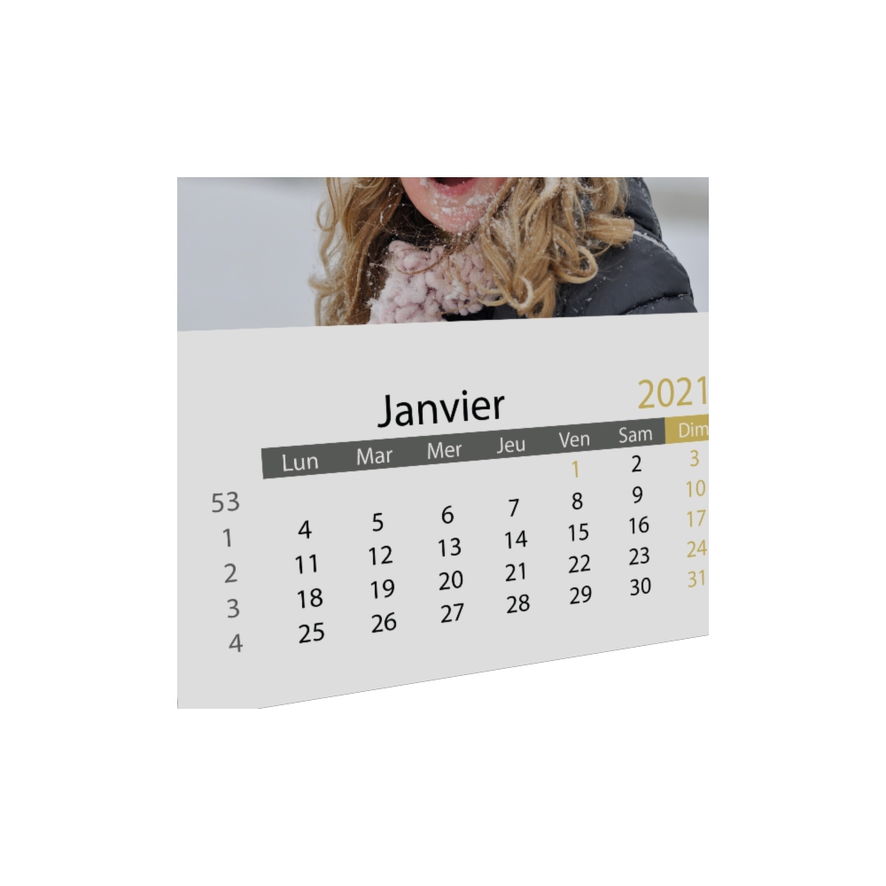 Offre Pack Calendrier MURAL Classique