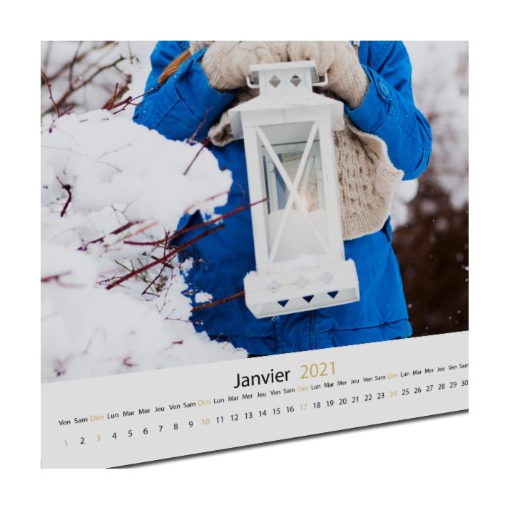 Offre Pack Calendrier MURAL Maxi Photos