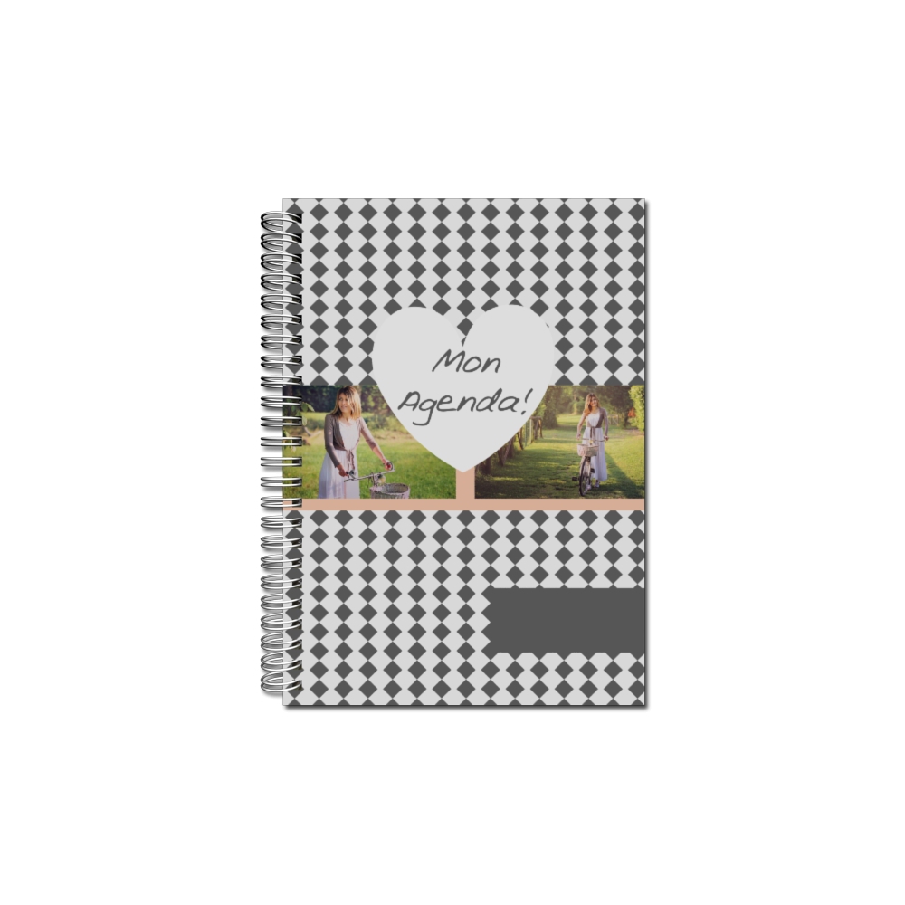 Agenda photo personnalisé