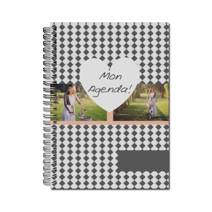 Agenda photo personnalisé