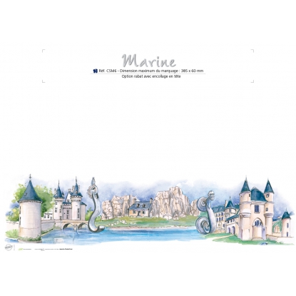 Calendrier sous main publicitaire