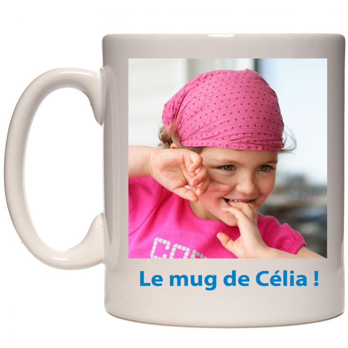 Mug photo brillant