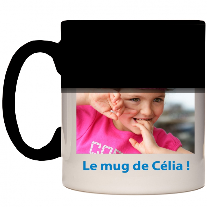 Mug magique personnalisé avec photo