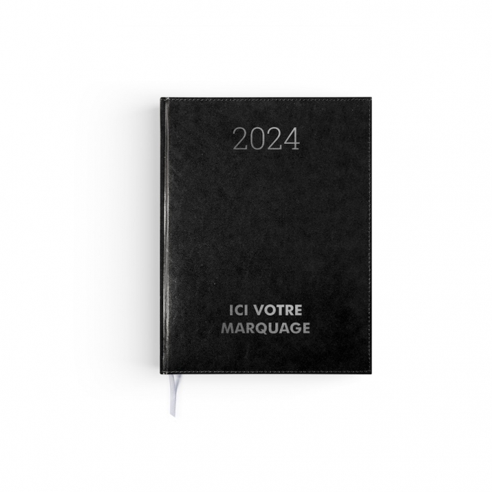 Agenda publicitaire 2024 personnalisé avec logo et marque