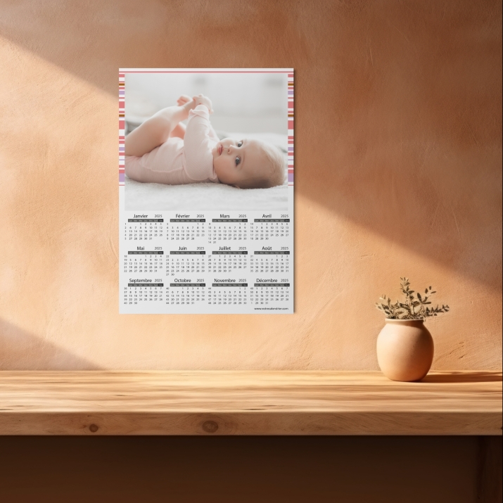 Calendrier poster photo