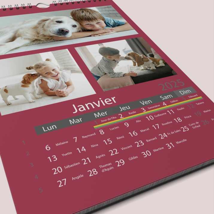 Calendrier PHOTO CLASSIQUE