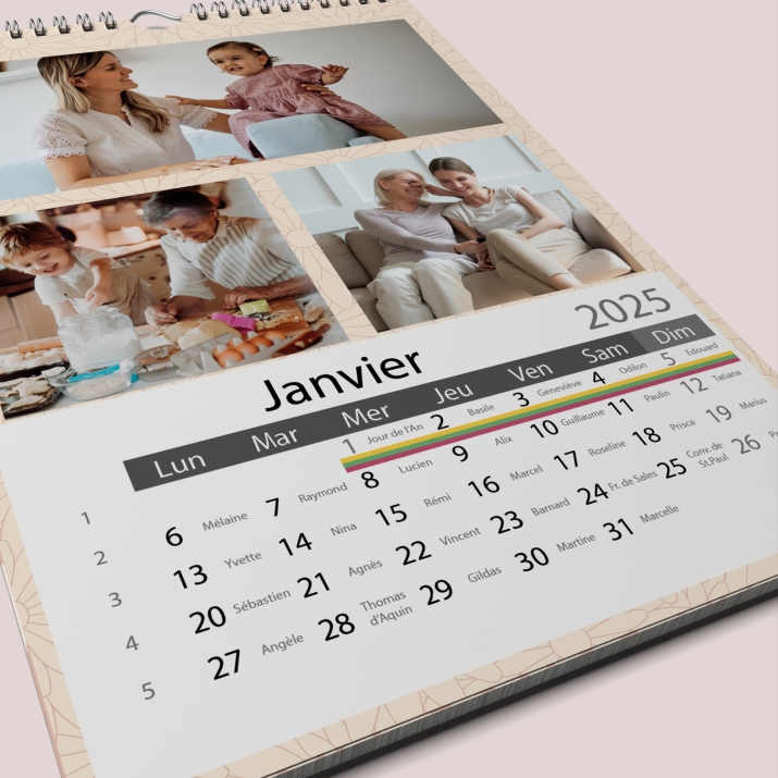 Calendrier PHOTO CLASSIQUE