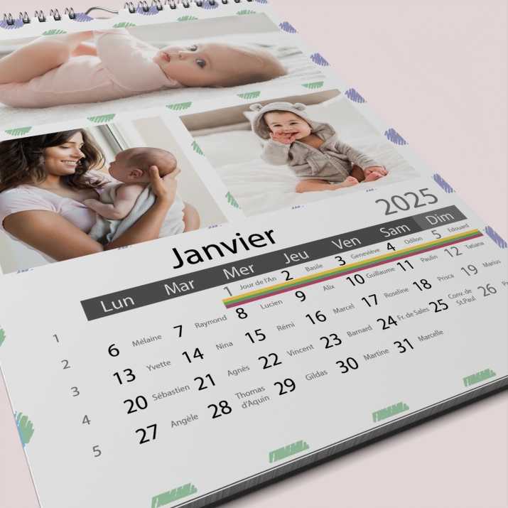 Calendrier PHOTO CLASSIQUE