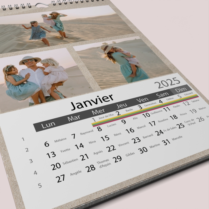 Calendrier PHOTO CLASSIQUE