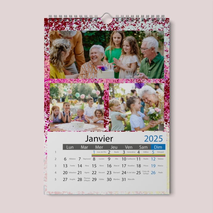 Calendrier PHOTO CLASSIQUE