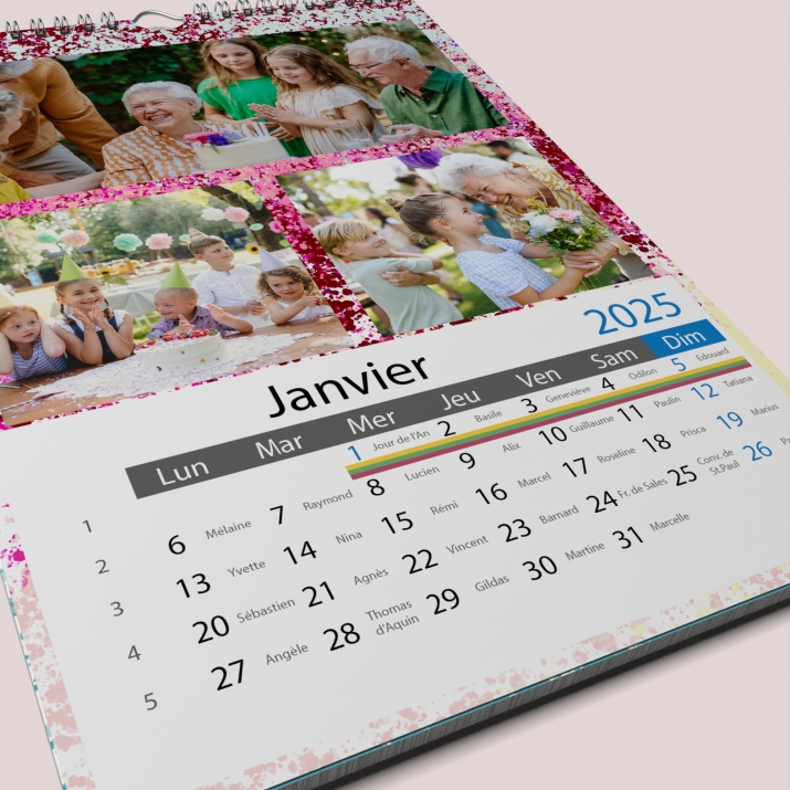 Calendrier PHOTO CLASSIQUE