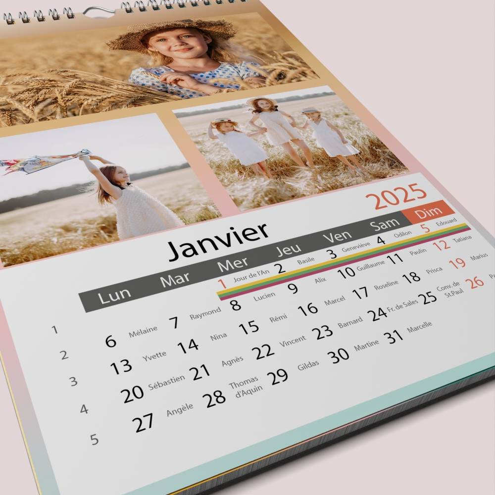 Calendrier PHOTO CLASSIQUE