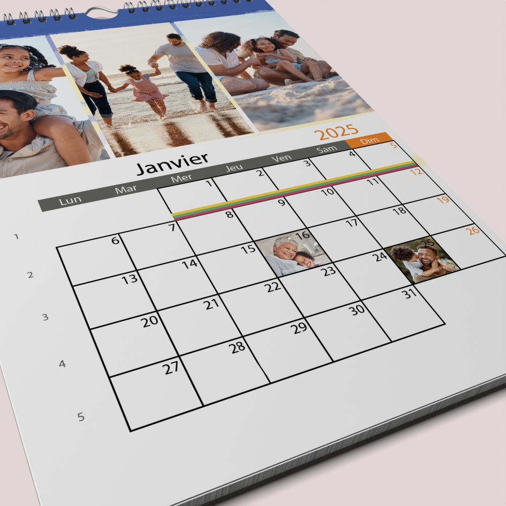 Calendrier PHOTO DATE