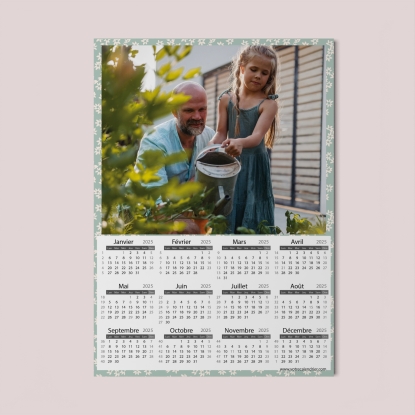 Calendrier poster photo