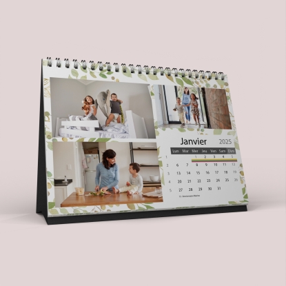 Calendrier LUXE PANO de bureau