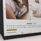 Calendrier LUXE CARRE de bureau