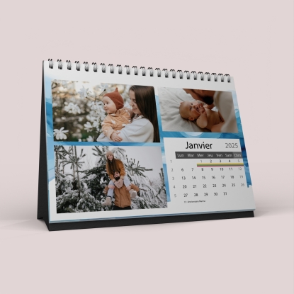 Calendrier LUXE PANO de bureau