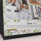 Calendrier LUXE CARRE de bureau