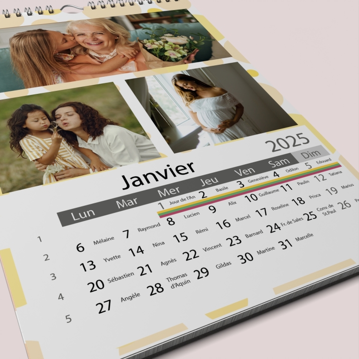 Calendrier PHOTO CLASSIQUE