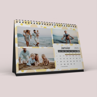 Calendrier LUXE PANO de bureau