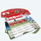 Calendrier photo Maillot de Football - Minimum de commande : 25 exemplaires