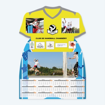 Calendrier photo Maillot de Handball