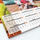 Calendrier photo Maillot de Tennis - Grille calendaire personnalisable