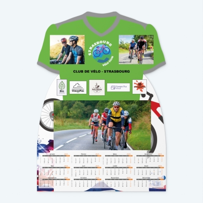 Calendrier photo Maillot de Vélo