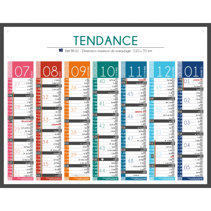 Calendrier bancaire