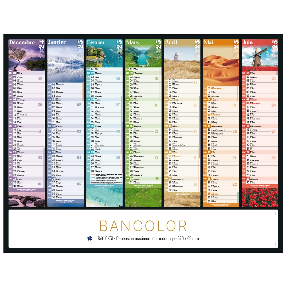 Calendrier bancaire