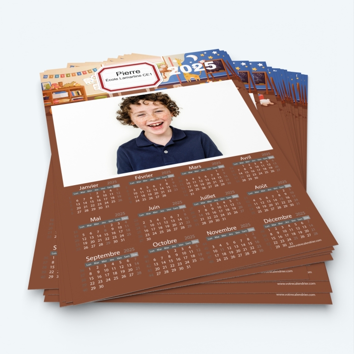 Pack multi calendriers - Minimum de commande 20 exemplaires