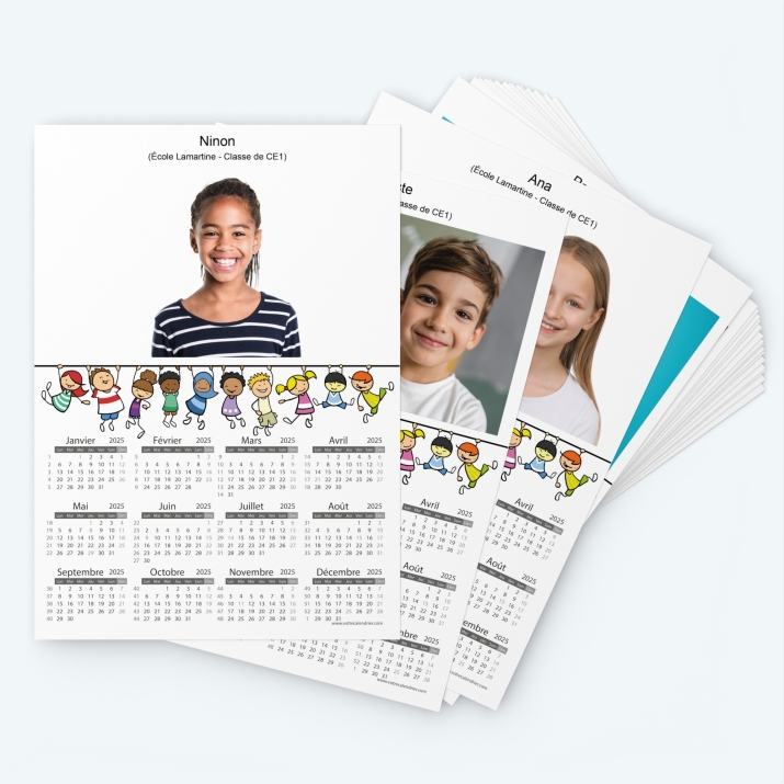 Pack multi calendriers