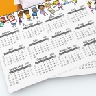 Pack multi calendriers - Grille calendaire utile et pratique