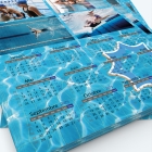 Calendrier photo une page XL - Grille calendaire personnalisable