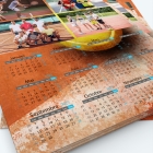 Calendrier photo une page XL - Grille calendaire personnalisable