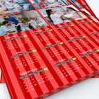 Calendrier photo une page XL - Grille calendaire personnalisable