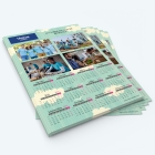 Calendrier photo une page - Minimum de commande : 25 exemplaires