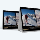 Calendrier de bureau MAXI PANO - Minimum de commande : 25 exemplaires