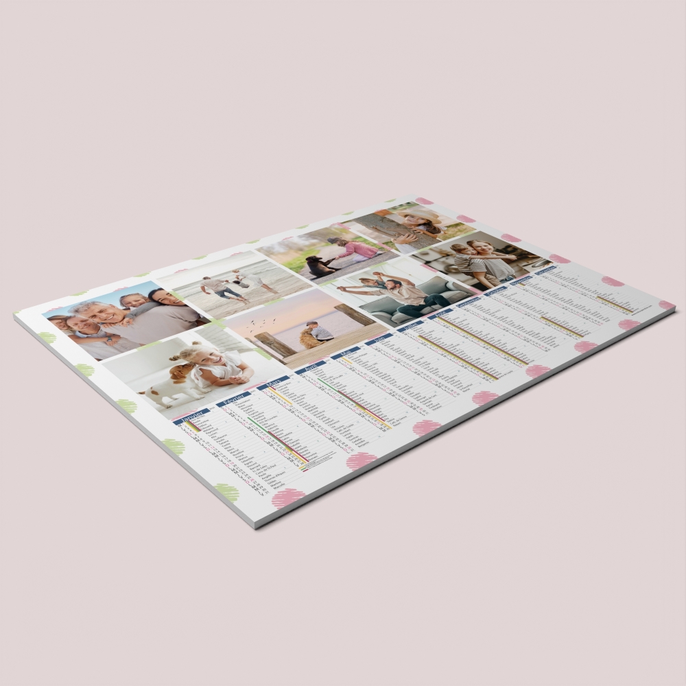 Calendrier photo bancaire
