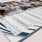 Calendrier photo tableau