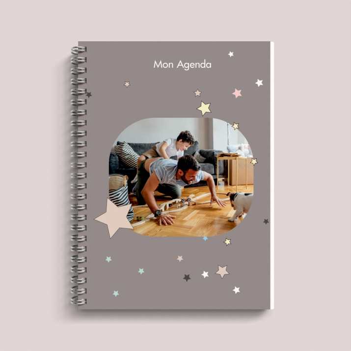 Agenda photo personnalisé
