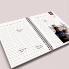 Agenda photo personnalisé