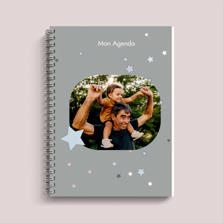 Agenda photo personnalisé
