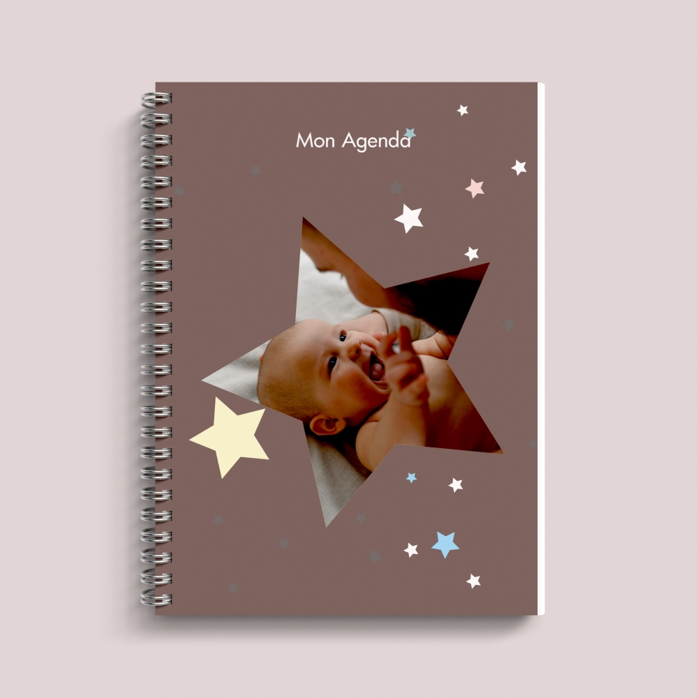 Agenda photo personnalisé