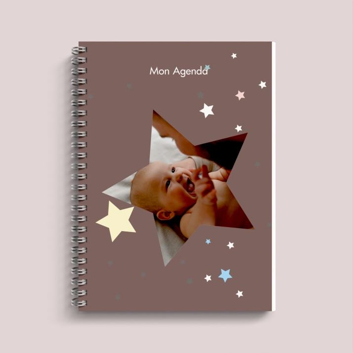 Agenda photo personnalisé