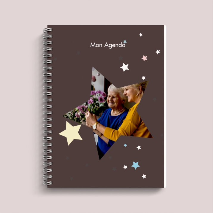Agenda photo personnalisé
