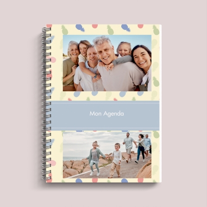 Agenda photo personnalisé