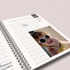 Agenda photo personnalisé